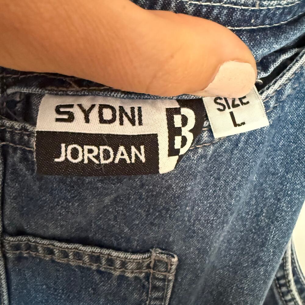 Sydni Jordan denim midi dress Large - Picture 5 of 8